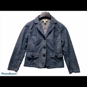 Talbots denim jacket